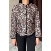 Leopar Leopar Desenli Kapitone Ceket 154198 Leopar Leopar Desenli Kapitone Ceket 154198