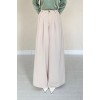 Bej Pileli Comfort Pantolon 154001 Bej Pileli Comfort Pantolon 154001