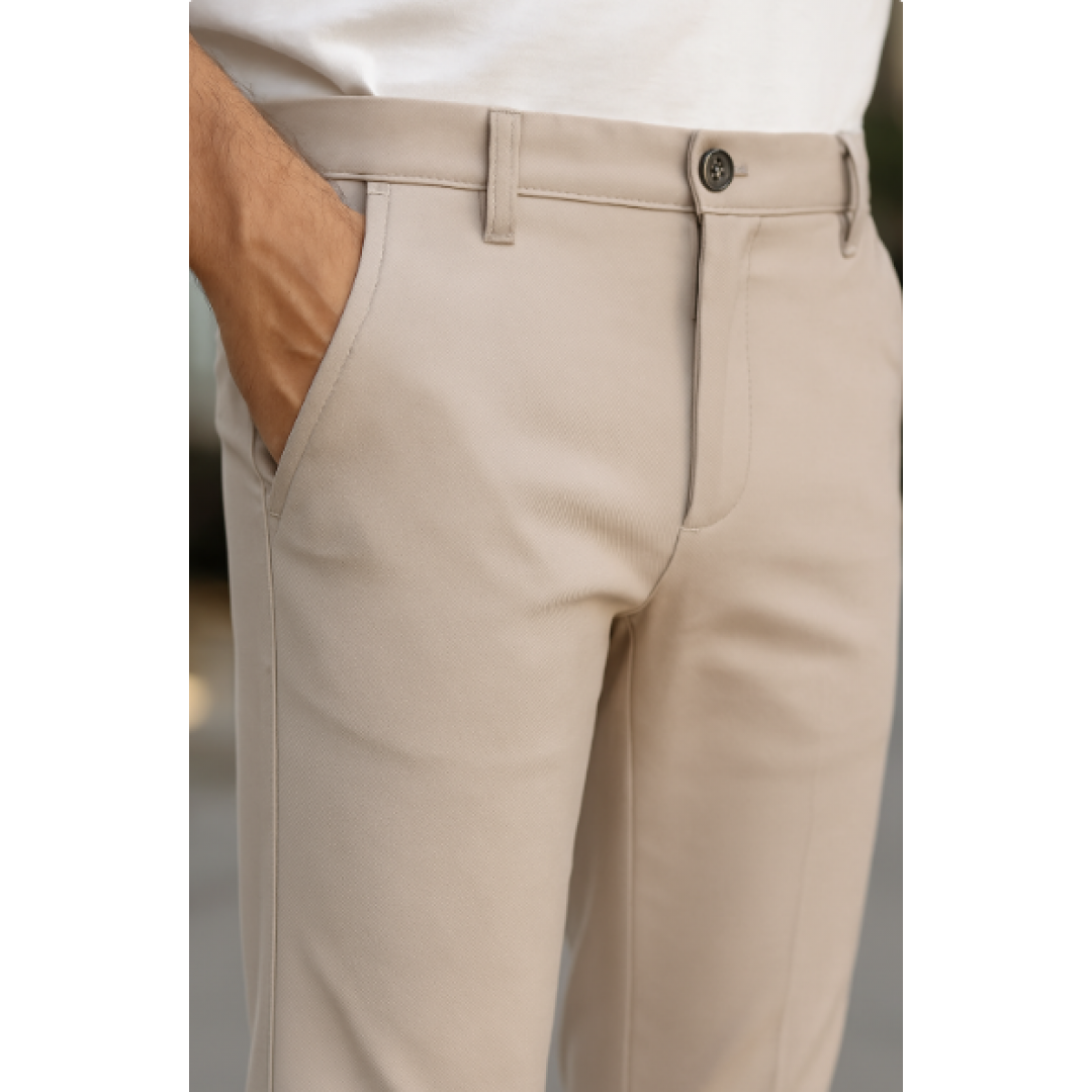 Erkek Düz Kesim Bilek Boy Kumaş Pantolon - 156744 Erkek Düz Kesim Bilek Boy Kumaş Pantolon - 156744