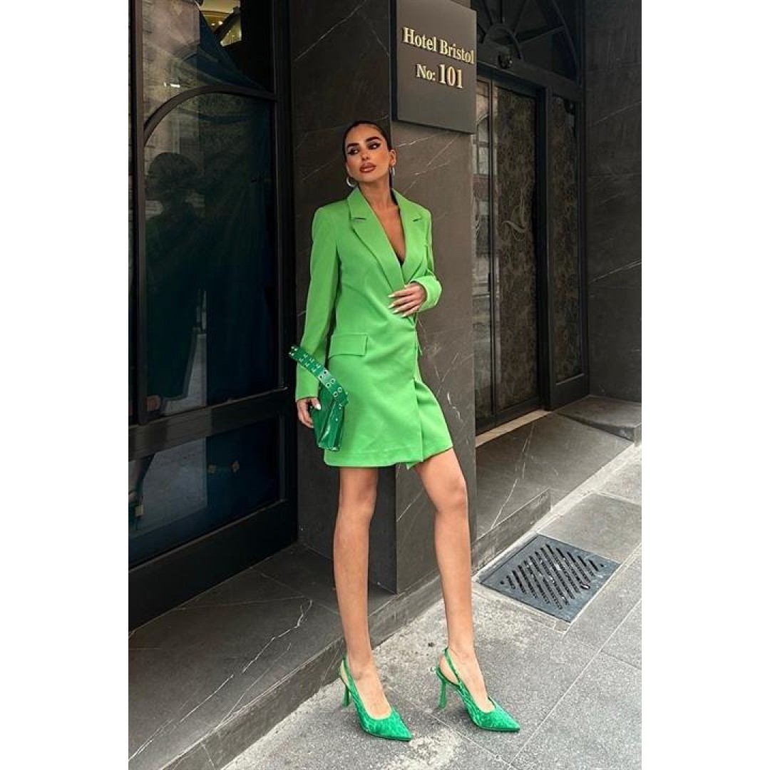 Georgina Blazer Elbise 2200-06 - 155853