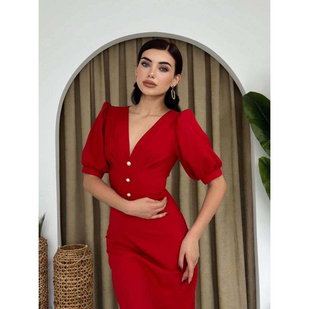 Linda Midi Elbise