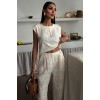 Shalina Süzüne Nakışlı Crop Takım 9796-08 159439