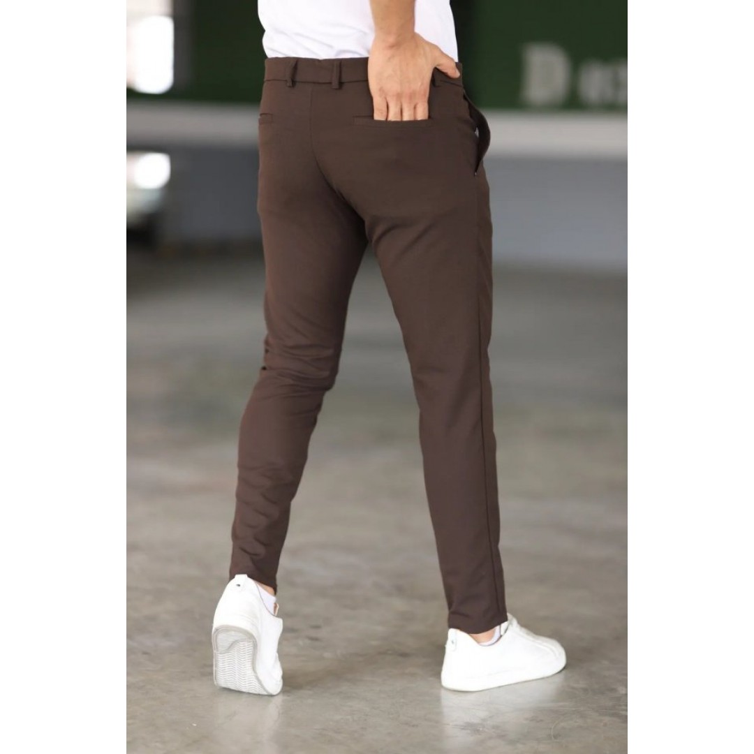 Erkek Düz Kesim Bilek Boy Kumaş Pantolon - 156939 Erkek Düz Kesim Bilek Boy Kumaş Pantolon - 156939