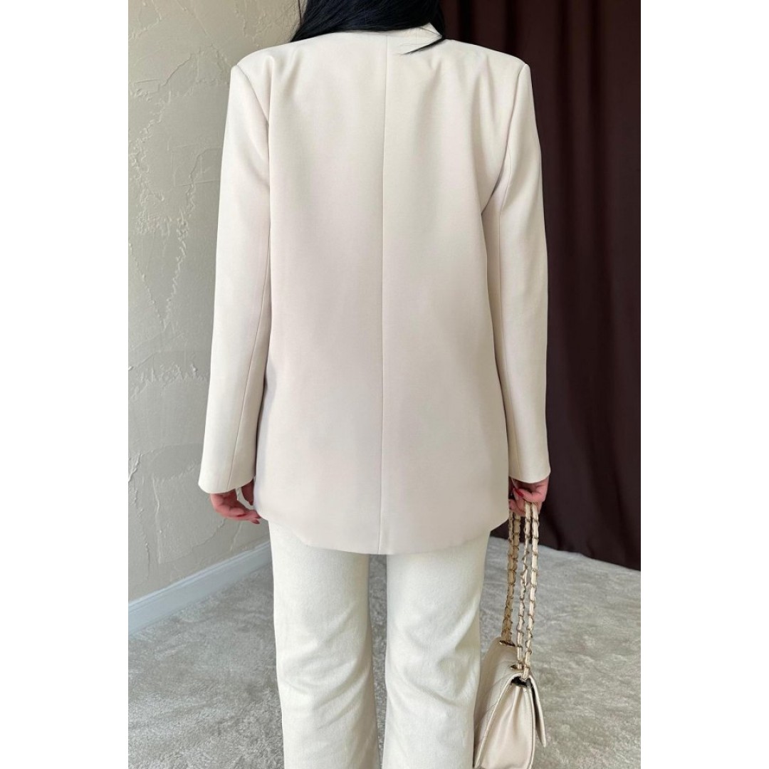 Bej Blazer Ceket 154186 Bej Blazer Ceket 154186