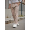 Erkek Beli Bağcıklı çizgili Pantolon - 160689 Erkek Beli Bağcıklı çizgili Pantolon - 160689