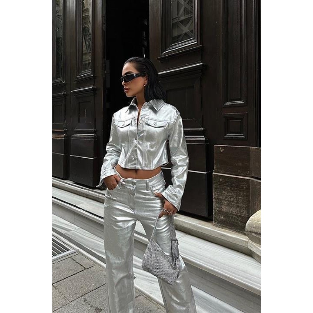 Christie Parlak Gabardin Takım 9914 155027 Christie Parlak Gabardin Takım 9914 155027