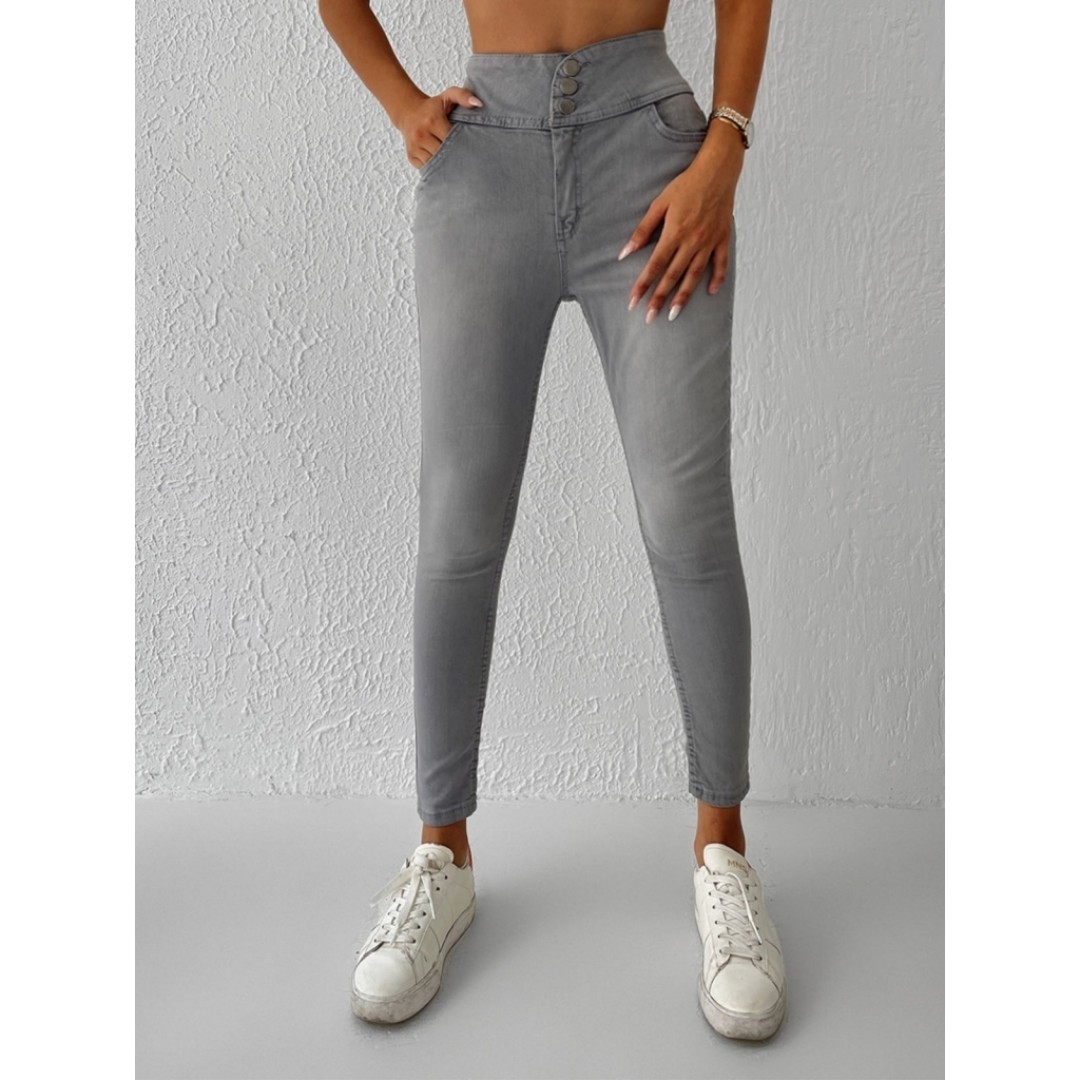 Yüksek Bel Likralı Jean Pantolon 90 Cm 47248 Yüksek Bel Likralı Jean Pantolon 90 Cm 47248