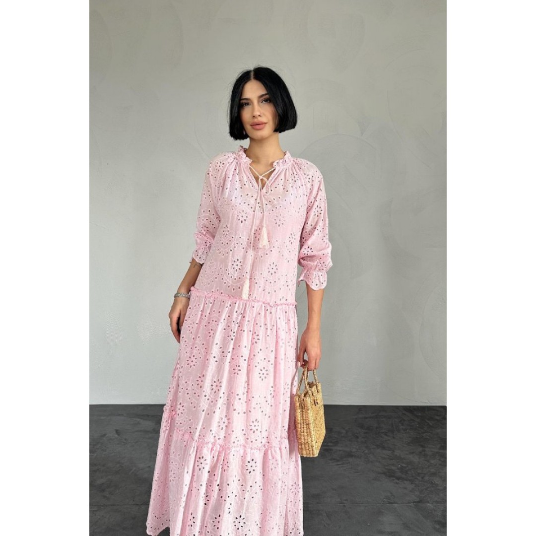 Pembe Dantelli New Elbise 150786 Pembe Dantelli New Elbise 150786