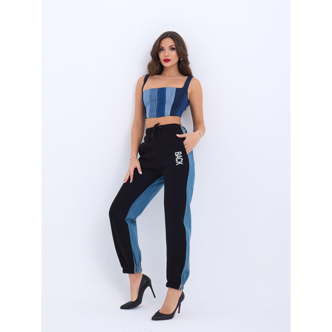 6890 KOT CROP-MAVİ 143334 6890 KOT CROP-MAVİ 143334