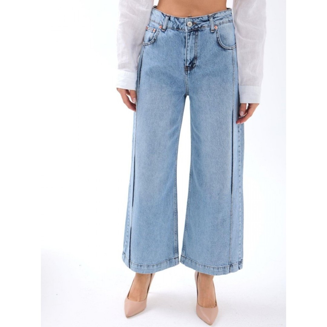 7356 KOT PANTOLON-MAVİ - 159687 7356 KOT PANTOLON-MAVİ - 159687