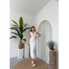 Kren Gül Detaylı Elbise - 162375 Kren Gül Detaylı Elbise - 162375