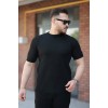 Erkek Bisiklet Yaka örgü Desenli Kısa örme Triko Kısa Kollu T-shirt 161507