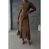 Dasha Düğme Detaylı Midi Takım9475-23 155726 Dasha Düğme Detaylı Midi Takım9475-23 155726