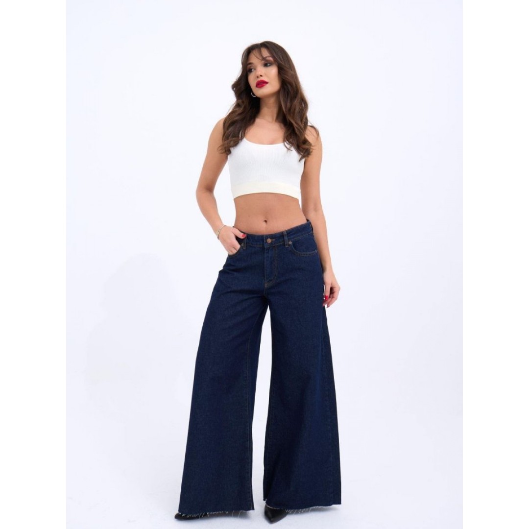 7350 KOT PANTOLON-MAVİ 148623