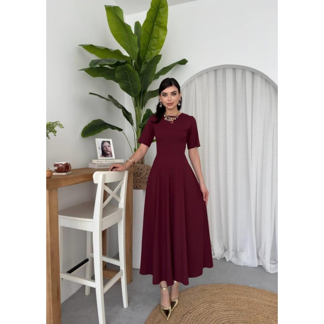 Wera Pliseli Midi Elbise 151955 Wera Pliseli Midi Elbise 151955
