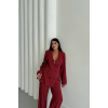 MODAL 4 DÜĞME ASTARSIZ CEKET - PANTOLON TAKIM - Bordo 156647 MODAL 4 DÜĞME ASTARSIZ CEKET - PANTOLON TAKIM - Bordo 156647