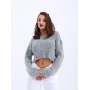 43191 TRİKO CROP KAZAK-GRİ 143919 43191 TRİKO CROP KAZAK-GRİ 143919