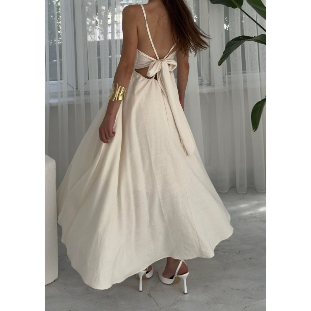 7073 ELBİSE-BEJ - 157116 7073 ELBİSE-BEJ - 157116