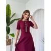 Wera Taşlı Fiyonk Detaylı Elbise 162265 Wera Taşlı Fiyonk Detaylı Elbise 162265