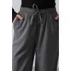 Beli Lastikli Bol Paça Pantolon - Antrasit 154075 Beli Lastikli Bol Paça Pantolon - Antrasit 154075