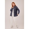 Eskitme Görünümlü Denim Mavi Gömlek - 147515
