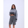 43241 TRİKO ÇİZGİLİ BALIKÇI CROP-GRİ-SİYAH 143975