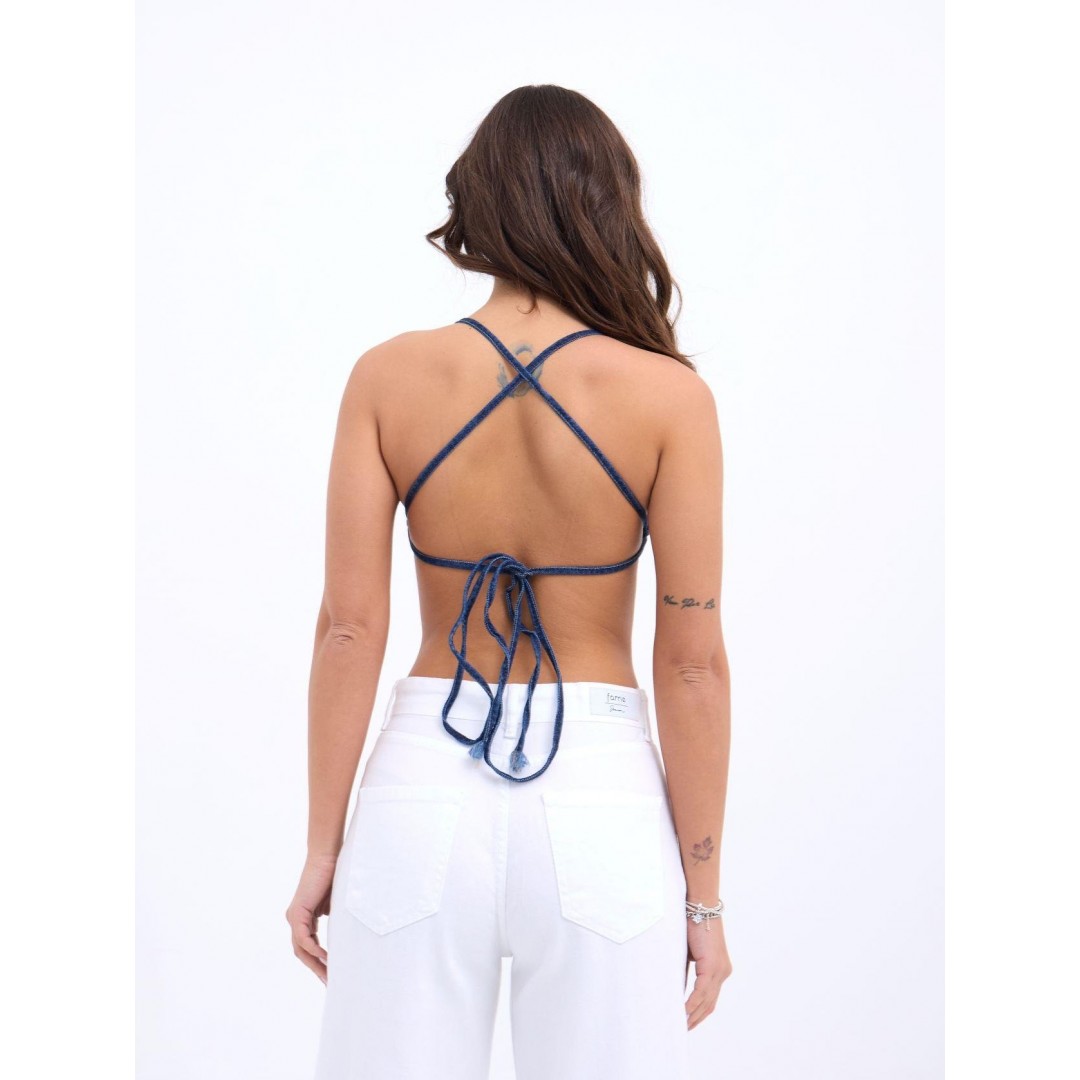 6968 KOT CROP-MAVİ 143501 6968 KOT CROP-MAVİ 143501