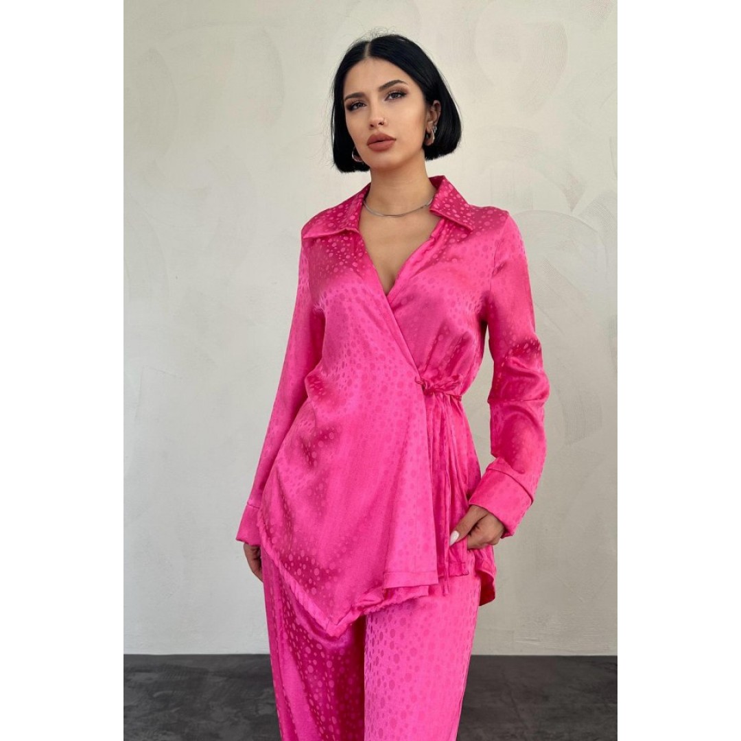 Pembe Jakarlı Biye Takım - 151902 Pembe Jakarlı Biye Takım - 151902