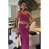 İnci Ve Çiçek Detaylı Büstiyerli Triko Takım 10100 159118 İnci Ve Çiçek Detaylı Büstiyerli Triko Takım 10100 159118