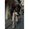TRENCH KISA ŞANEL BOY - Taş - 151171