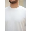 Erkek Basic Oversize Double Face Kumaş Kısa Kollu Tshirt 159144
