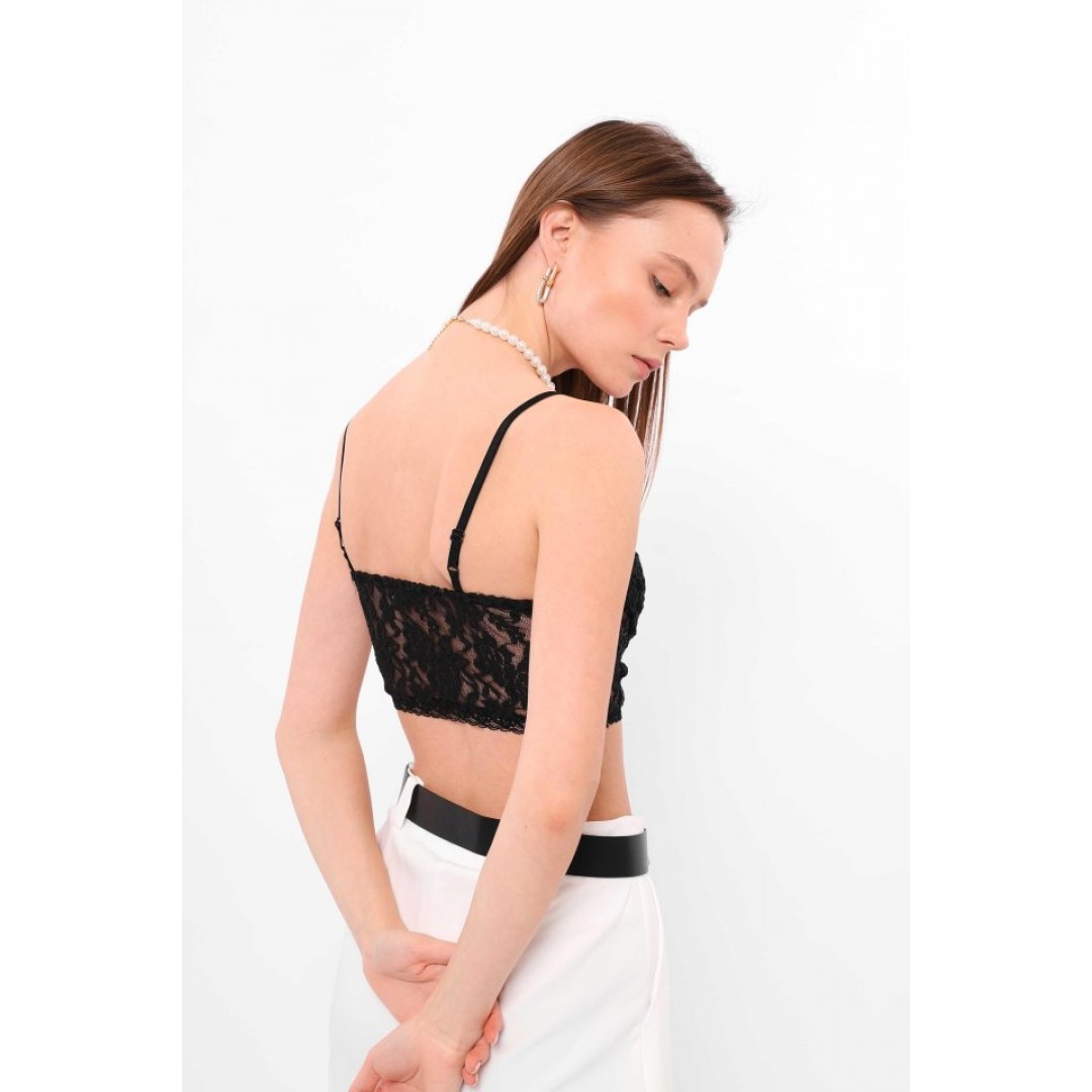 Dantelli Bralet Siyah - 151295 Dantelli Bralet Siyah - 151295