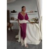 Dantel Desenli V Yaka Triko Elbise 2844 - 159095 Dantel Desenli V Yaka Triko Elbise 2844 - 159095