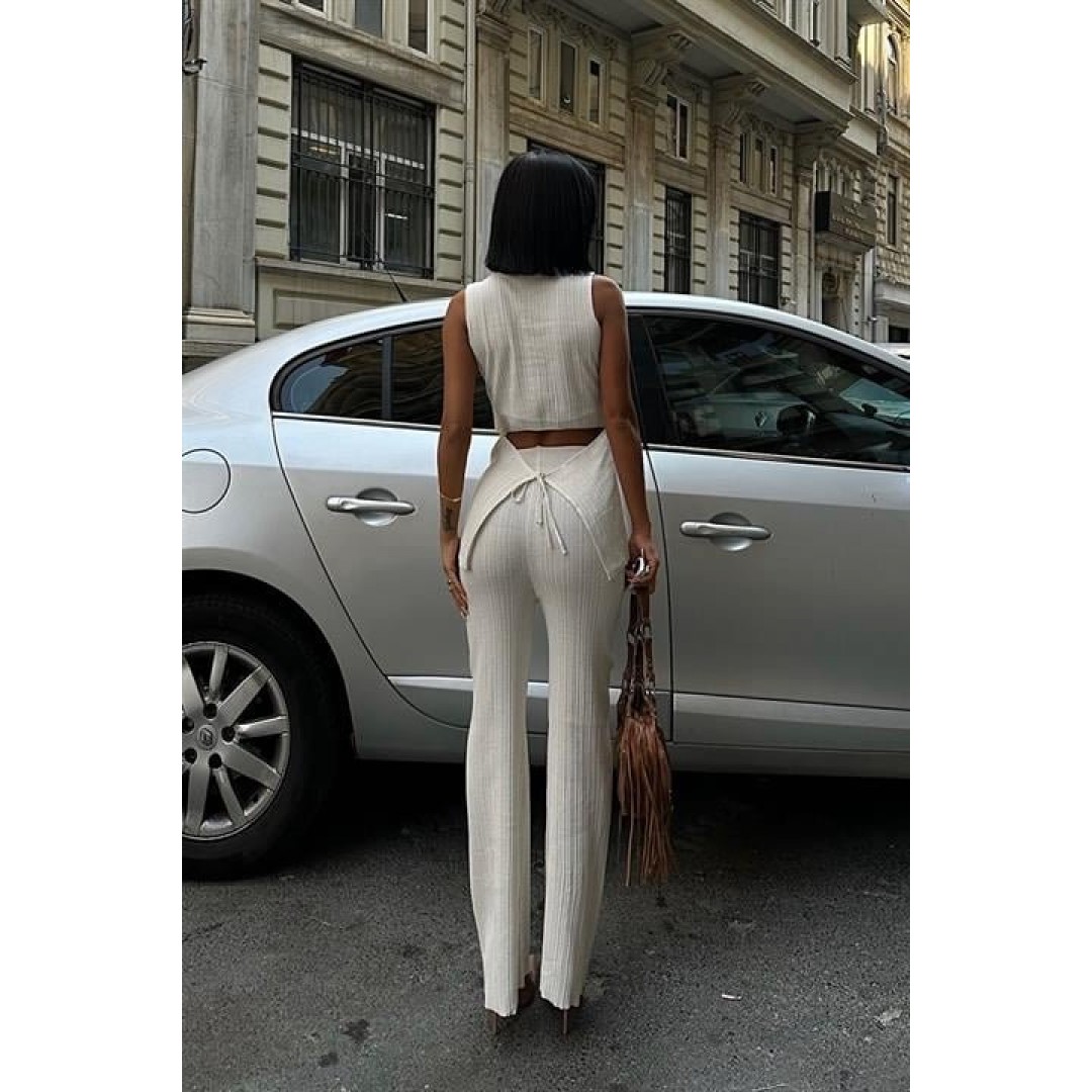 Rose Dik Yaka Fitilli Takım 9946 154997 Rose Dik Yaka Fitilli Takım 9946 154997