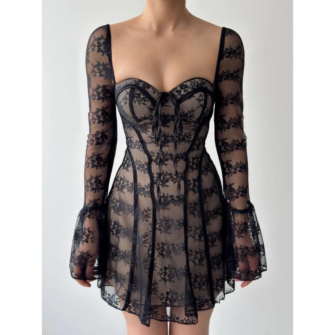 Evita Mini Elbise - 157791