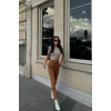 SÜET PANTOLON PENSLİ - Taba 150128 SÜET PANTOLON PENSLİ - Taba 150128
