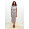 Fancy Büzgülü Midi Elbise 2695-8 155671 Fancy Büzgülü Midi Elbise 2695-8 155671