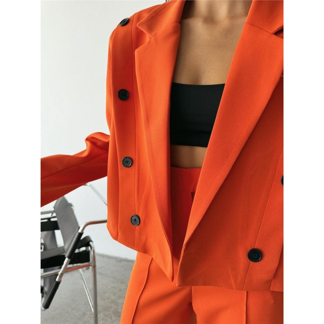 CEKET - PANTOLON TAKIM - Orange 150461