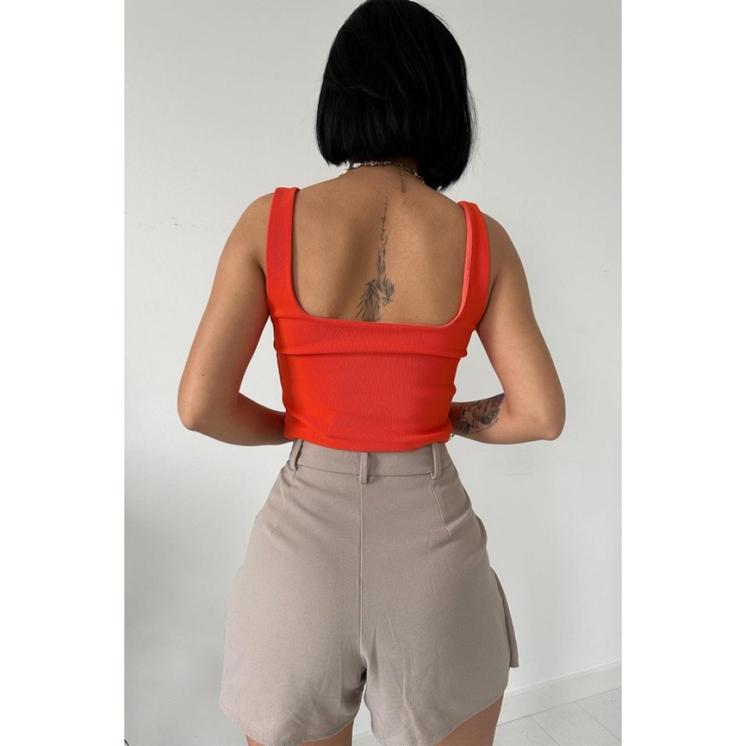 Oranj Askılı Bluz 150817 Oranj Askılı Bluz 150817