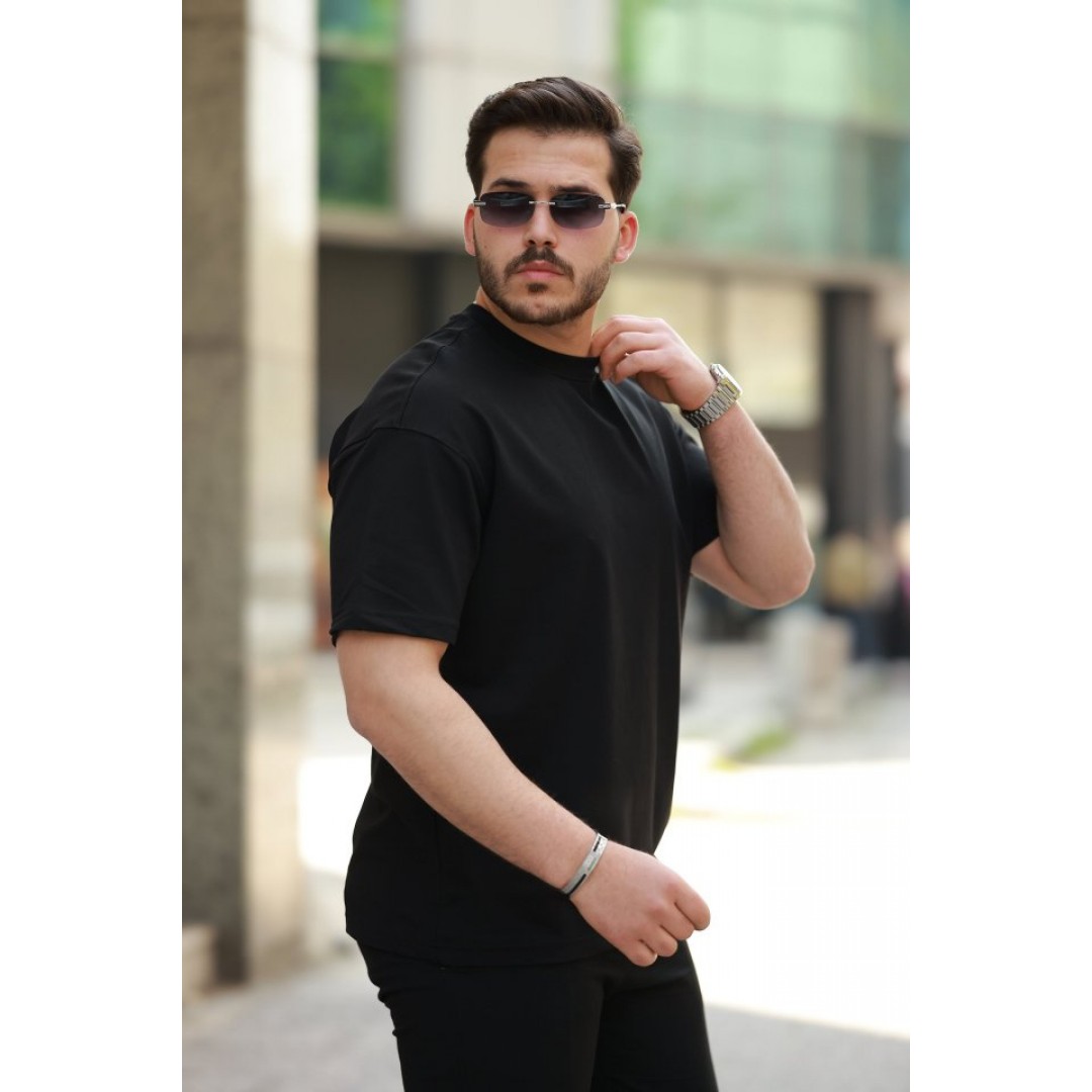 Erkek Kısa Kollu Basic Oversize Tshirt 159122 Erkek Kısa Kollu Basic Oversize Tshirt 159122