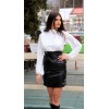 Beyaz Deri Elbise - 149929 Beyaz Deri Elbise - 149929