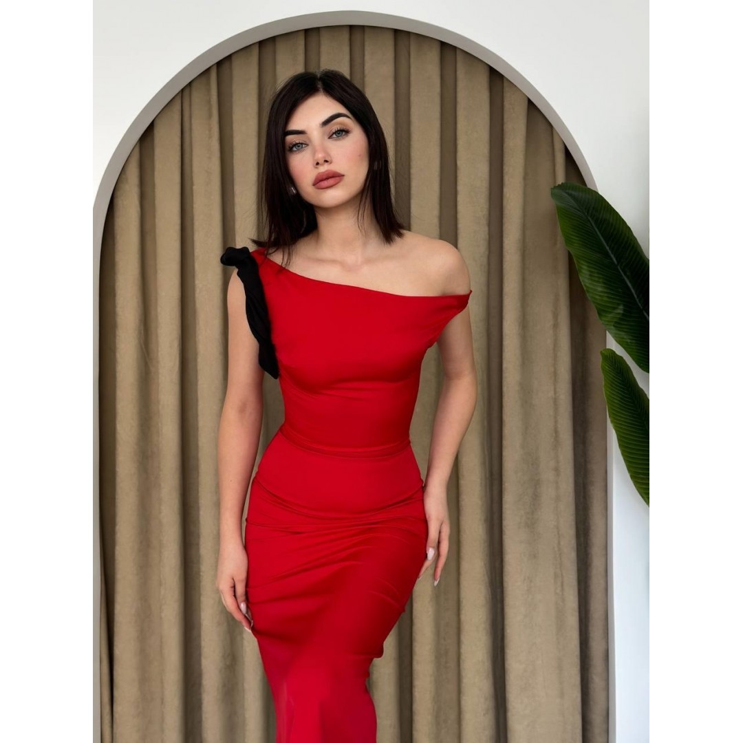 Jovani Omuz Detaylı Elbise - 147491 Jovani Omuz Detaylı Elbise - 147491