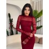 Visa Tül Elbise 149120