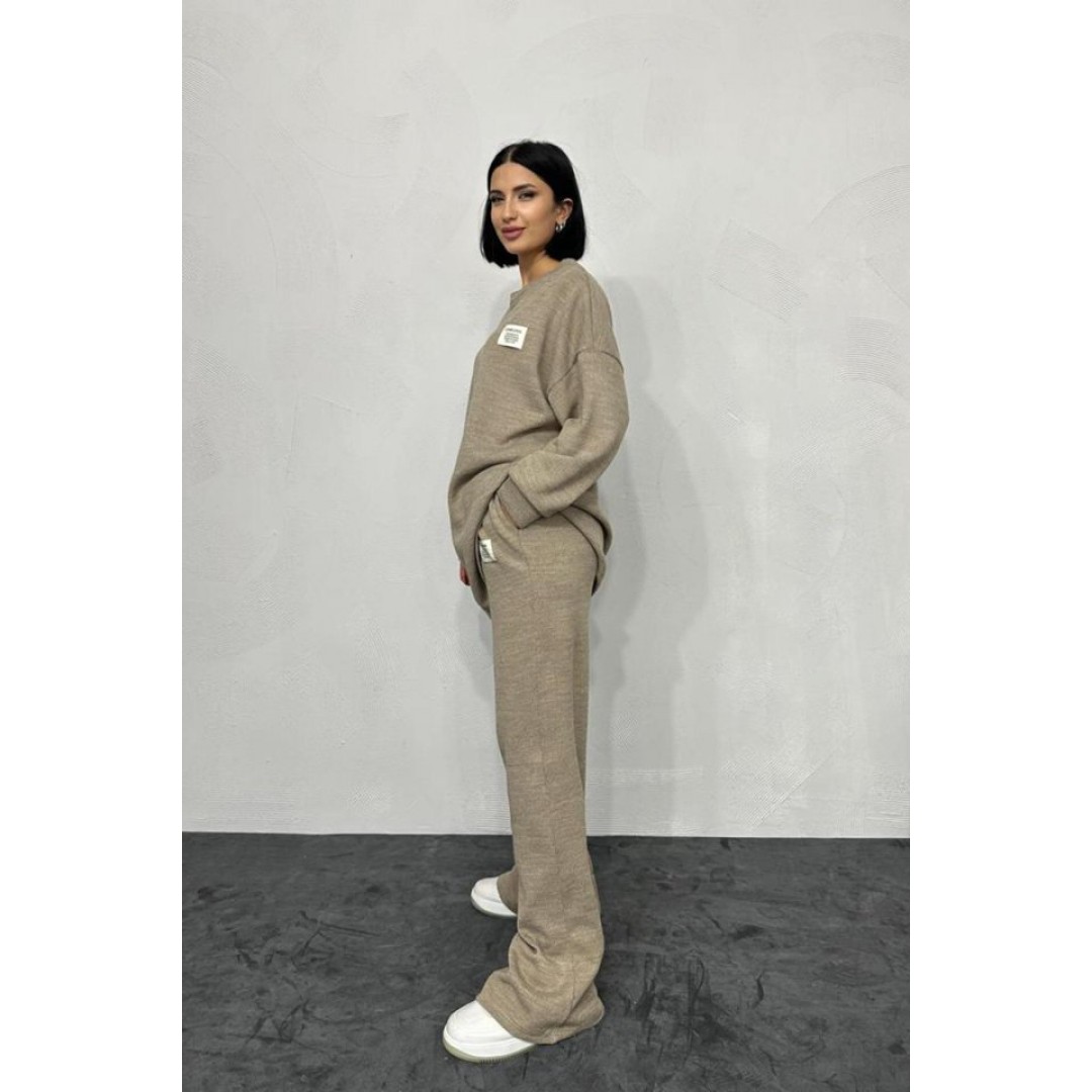 Bej Salaş Bluz Ve Pantolon Takım 153066 Bej Salaş Bluz Ve Pantolon Takım 153066