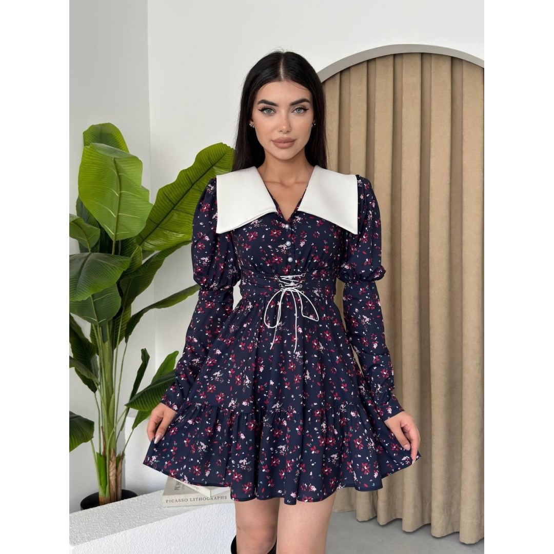 Dreamy İp Detaylı Mini Elbise - 147225 Dreamy İp Detaylı Mini Elbise - 147225