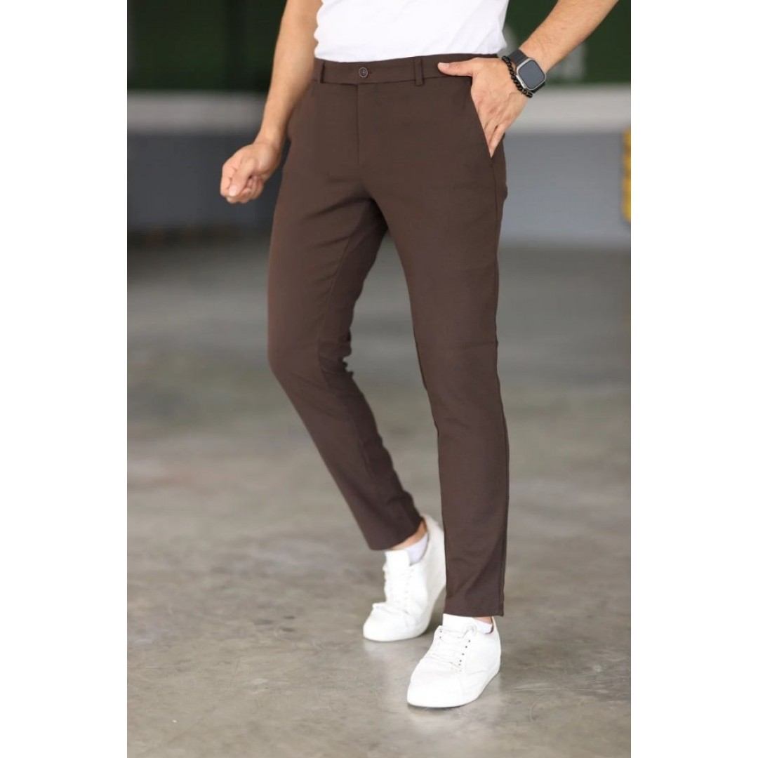 Erkek Düz Kesim Bilek Boy Kumaş Pantolon - 156939 Erkek Düz Kesim Bilek Boy Kumaş Pantolon - 156939