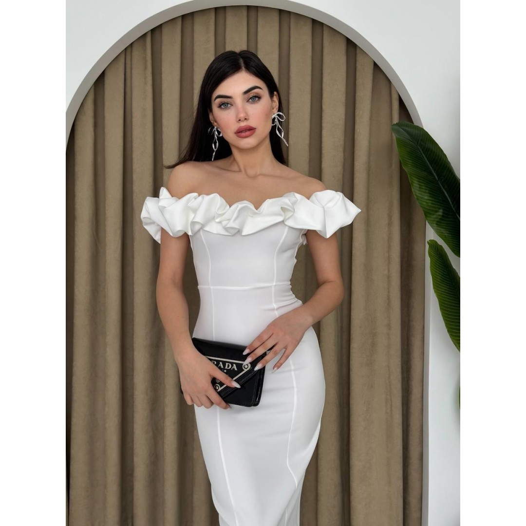Popi Madonna Yaka Kalem Elbise - 147483 Popi Madonna Yaka Kalem Elbise - 147483
