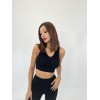 15543 RİPLİ V YAKA BRA-SİYAH 142816