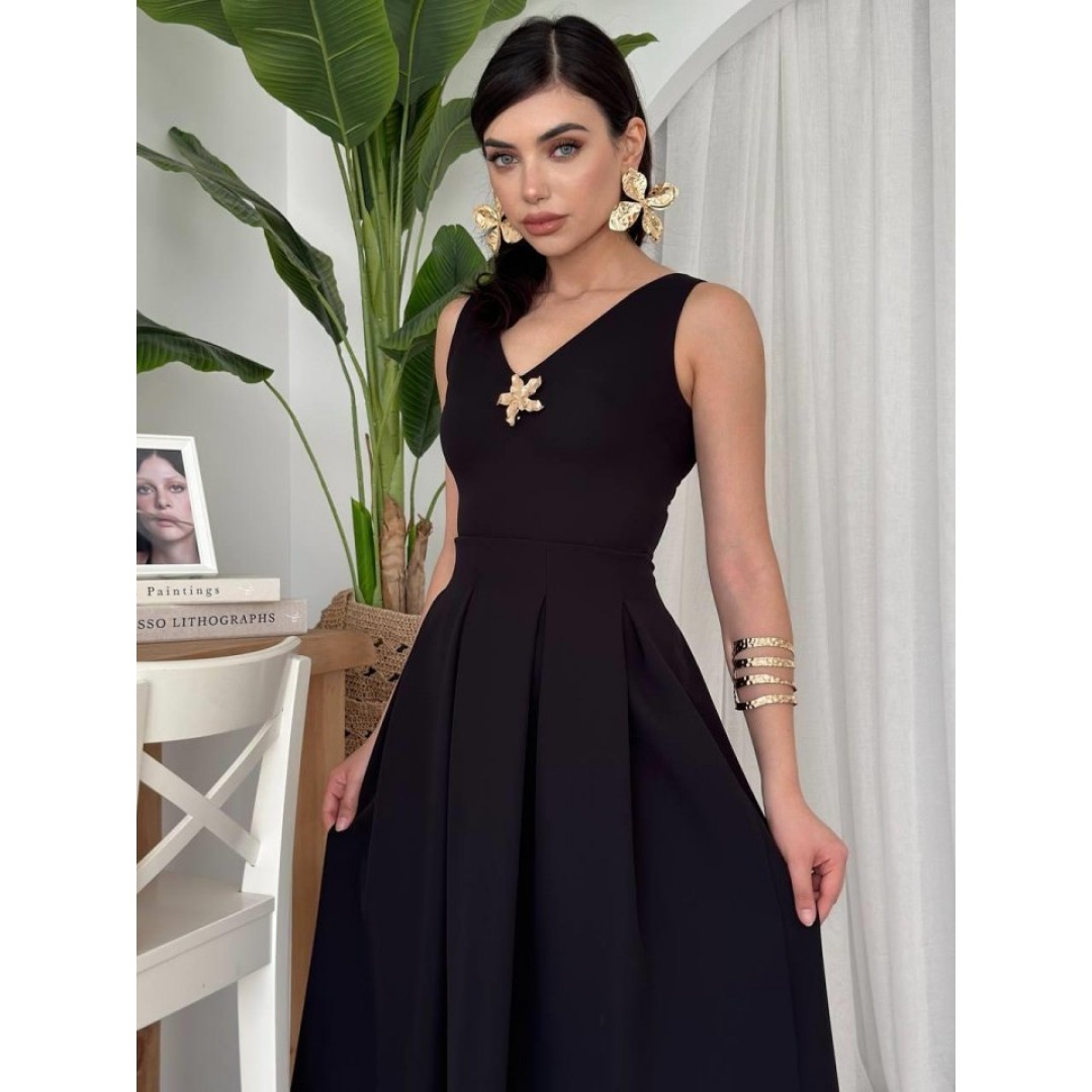 Late Yıldız Detaylı Elbise - 152384