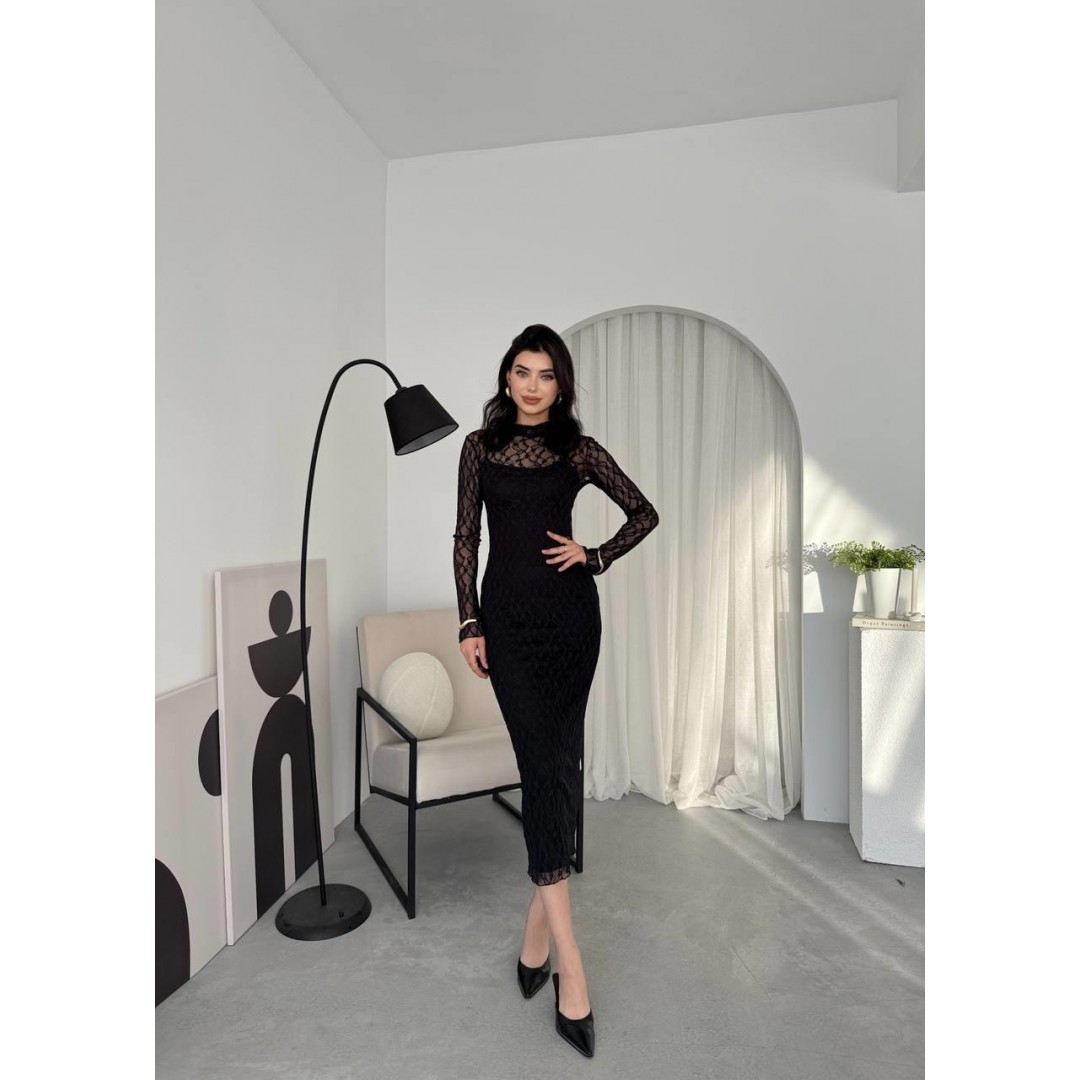 Vedo Çiçek Detaylı Elbise 146993 Vedo Çiçek Detaylı Elbise 146993